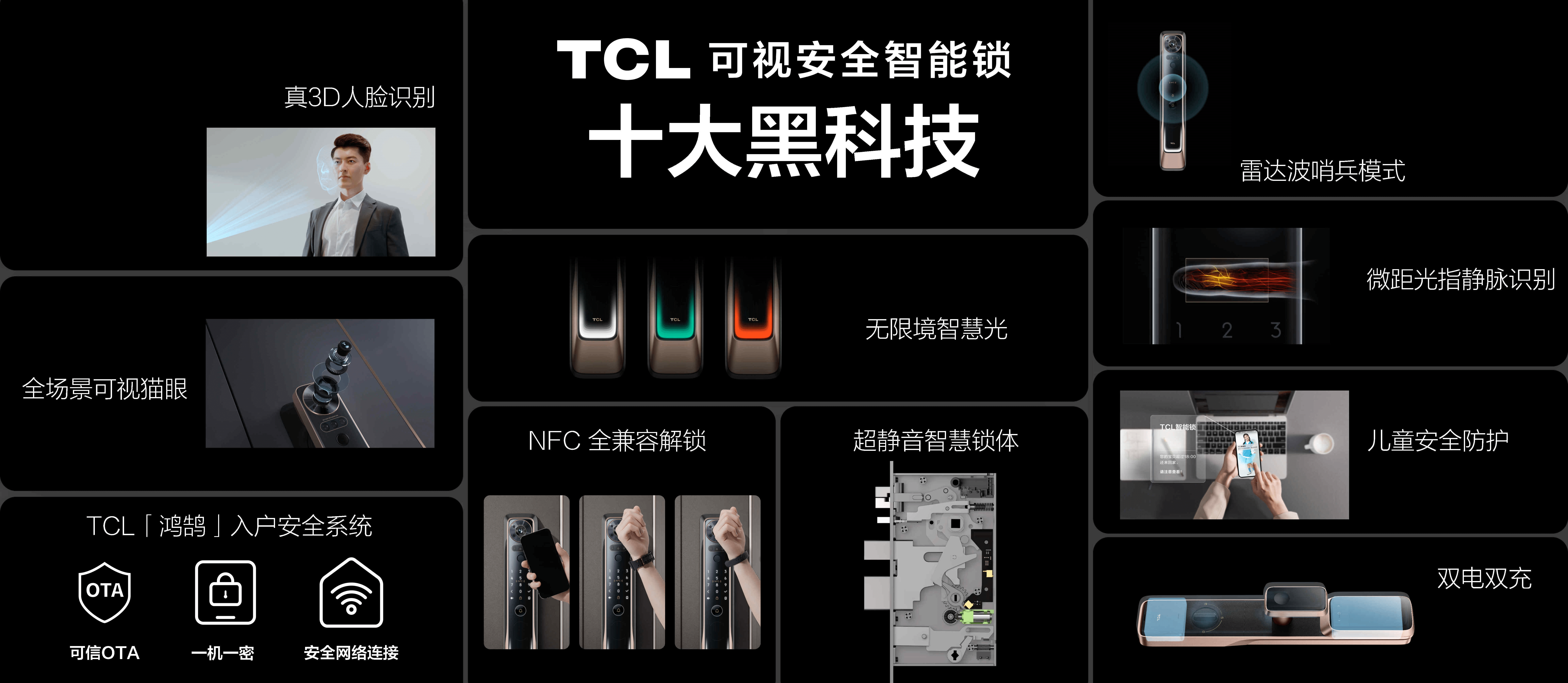 TCL智能锁春季新品发布十大黑科技让用户拥有“看得见的安全感”(图6)